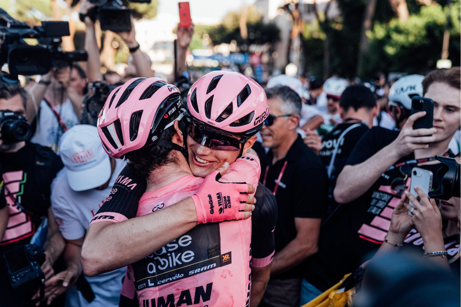 Simon Yates, Olav Kooij at the Giro d'Italia
