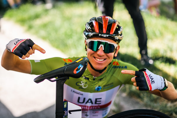 Win with Desire: Prologo saddle signed by Tadej Pogačar