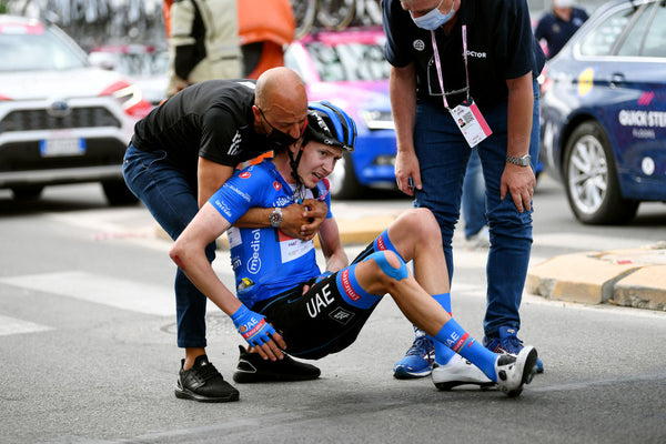 Concussion at the Giro: Dombrowski, Mohorič and the latest protocol