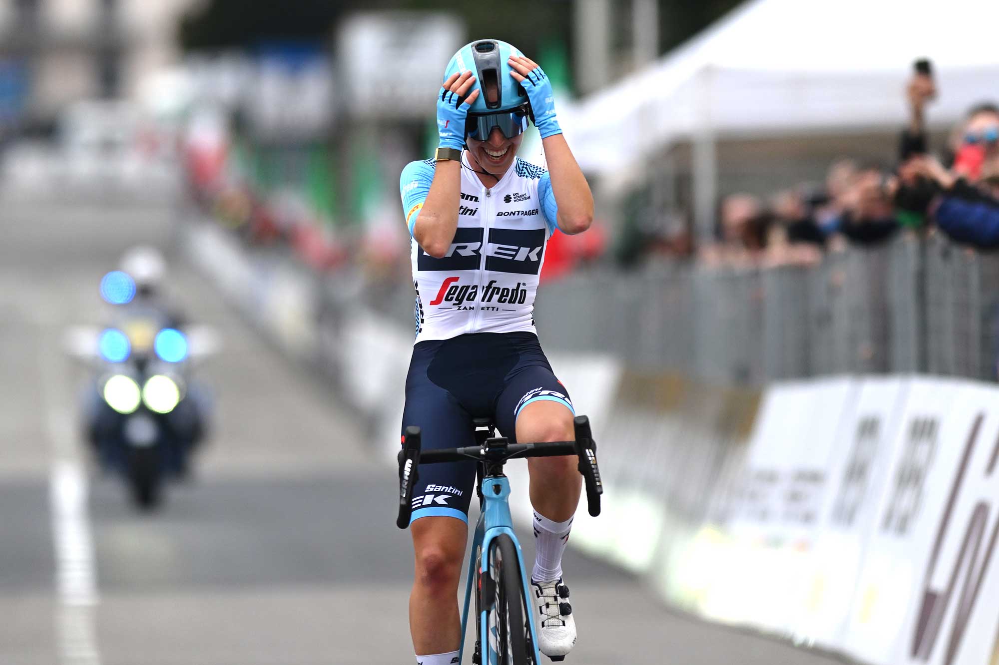 ‘Better than I could have expected’ - Shirin van Anrooij on her big Trofeo Binda win and going for Ardennes glory
