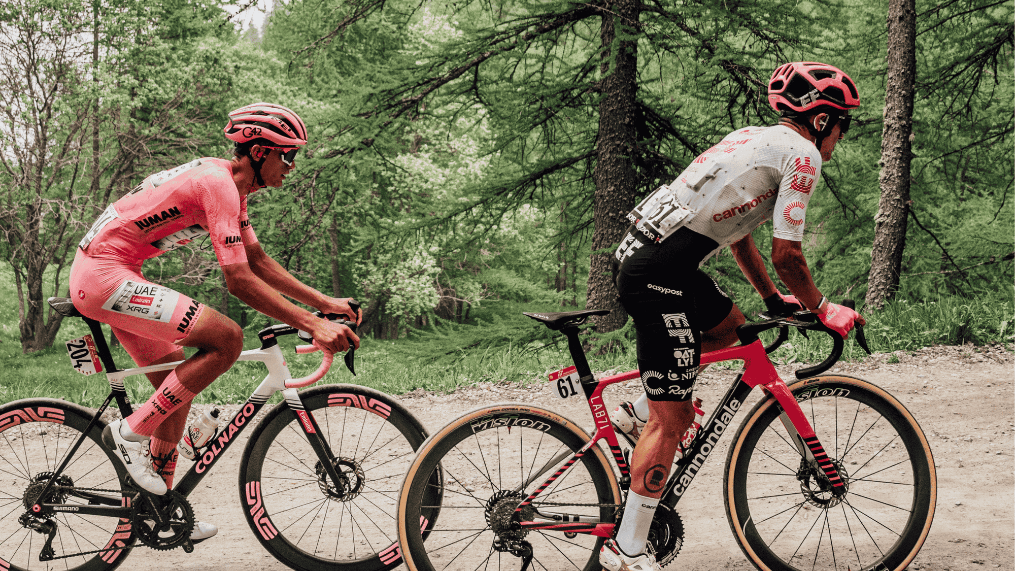 Richard Carapaz at the Giro d'Italia