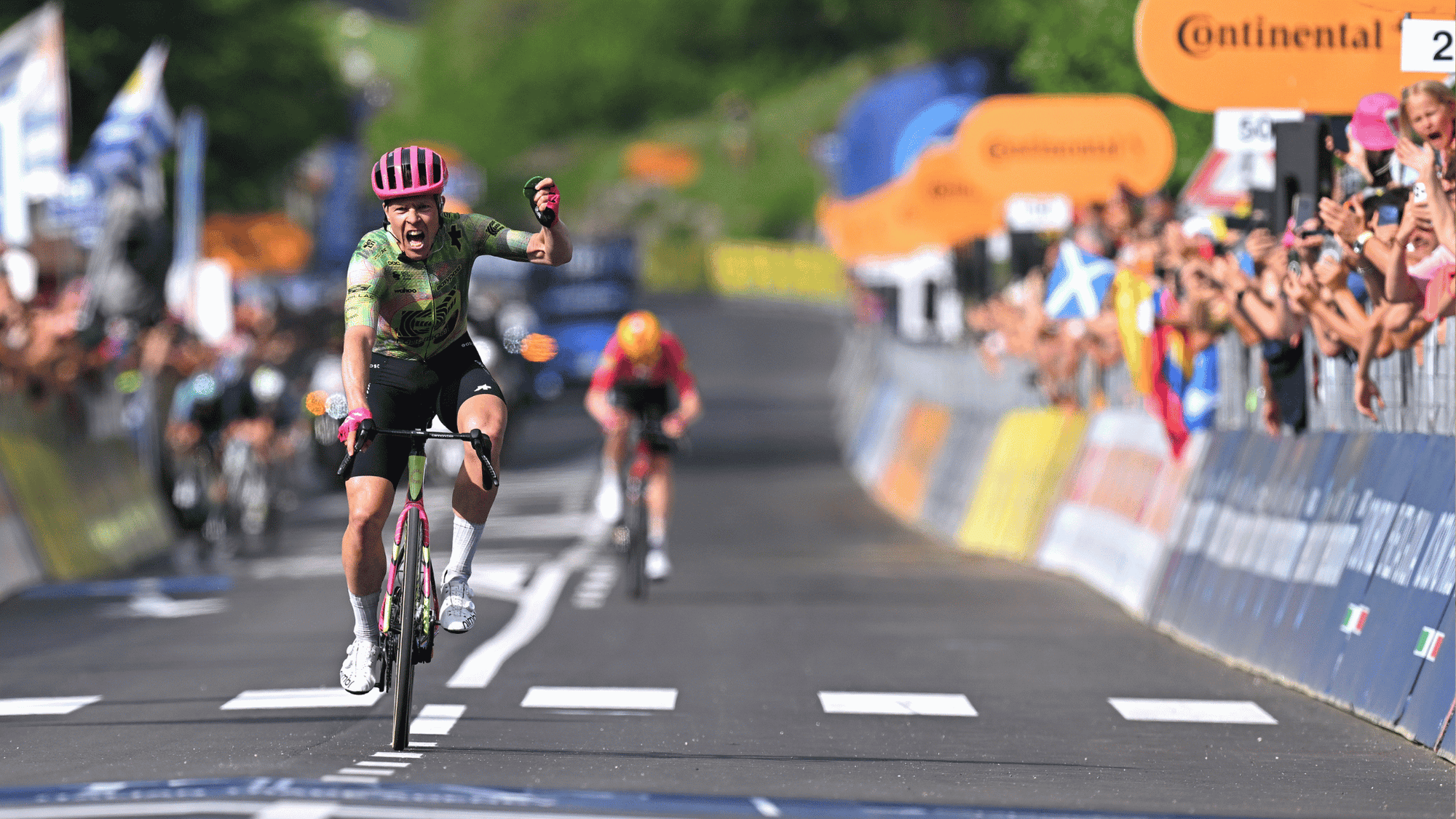 Giro d'Italia 2026 stage 17 results: Michael Valgren claims biggest win of his career in Andalo