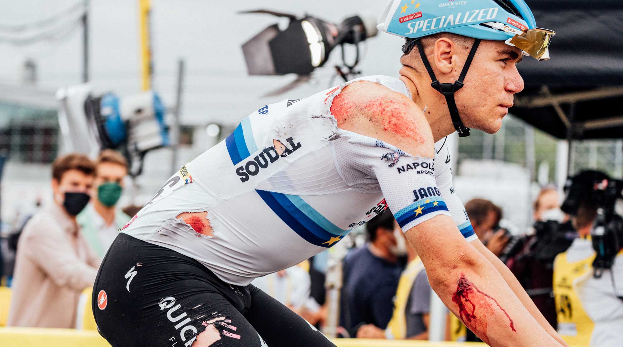 Crashes, chaos and carnage: the ill-fated Tour de France stage four finale