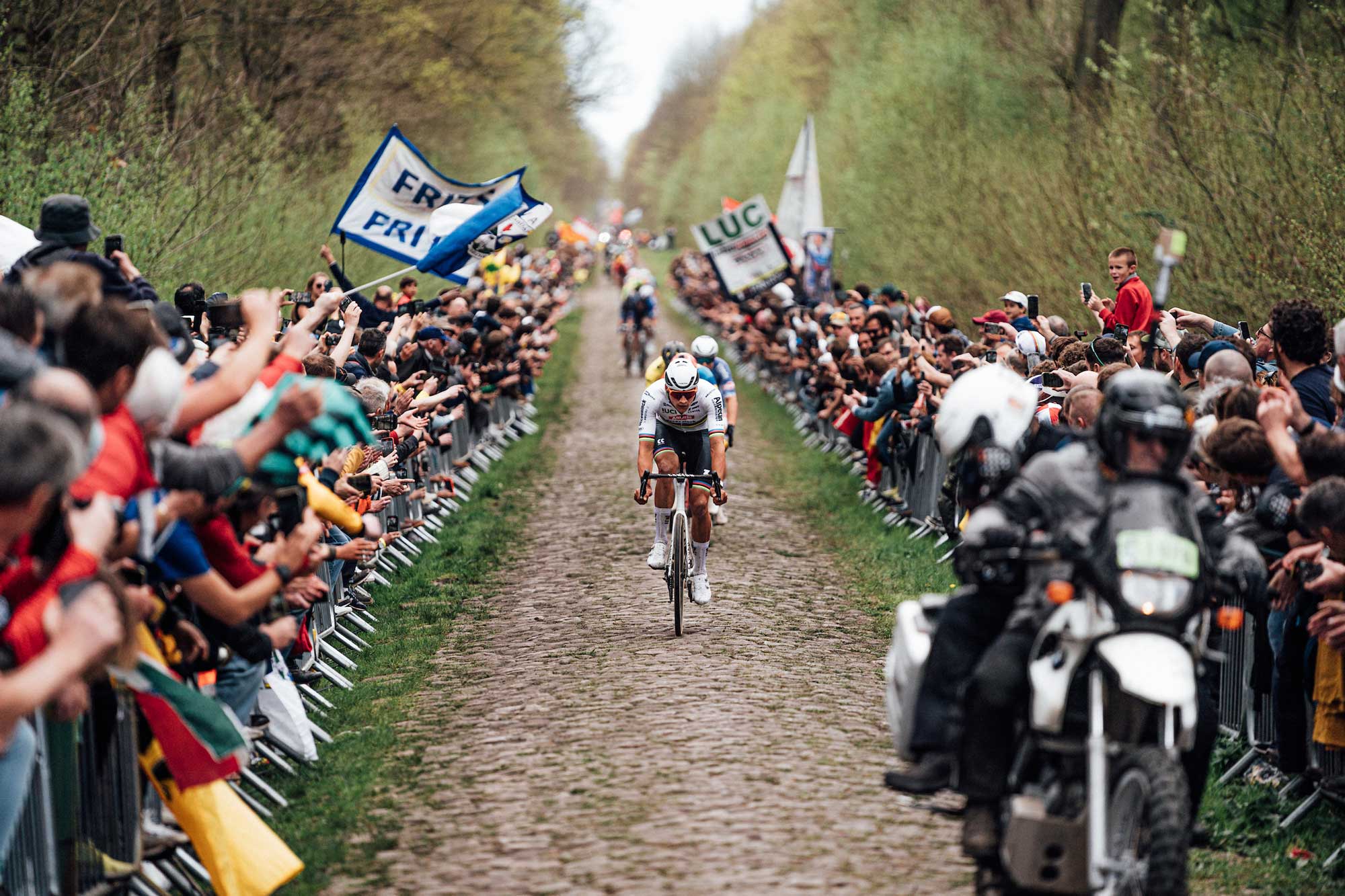 Chicanes, chaos, then calm: The view from the Arenberg at Paris-Roubaix