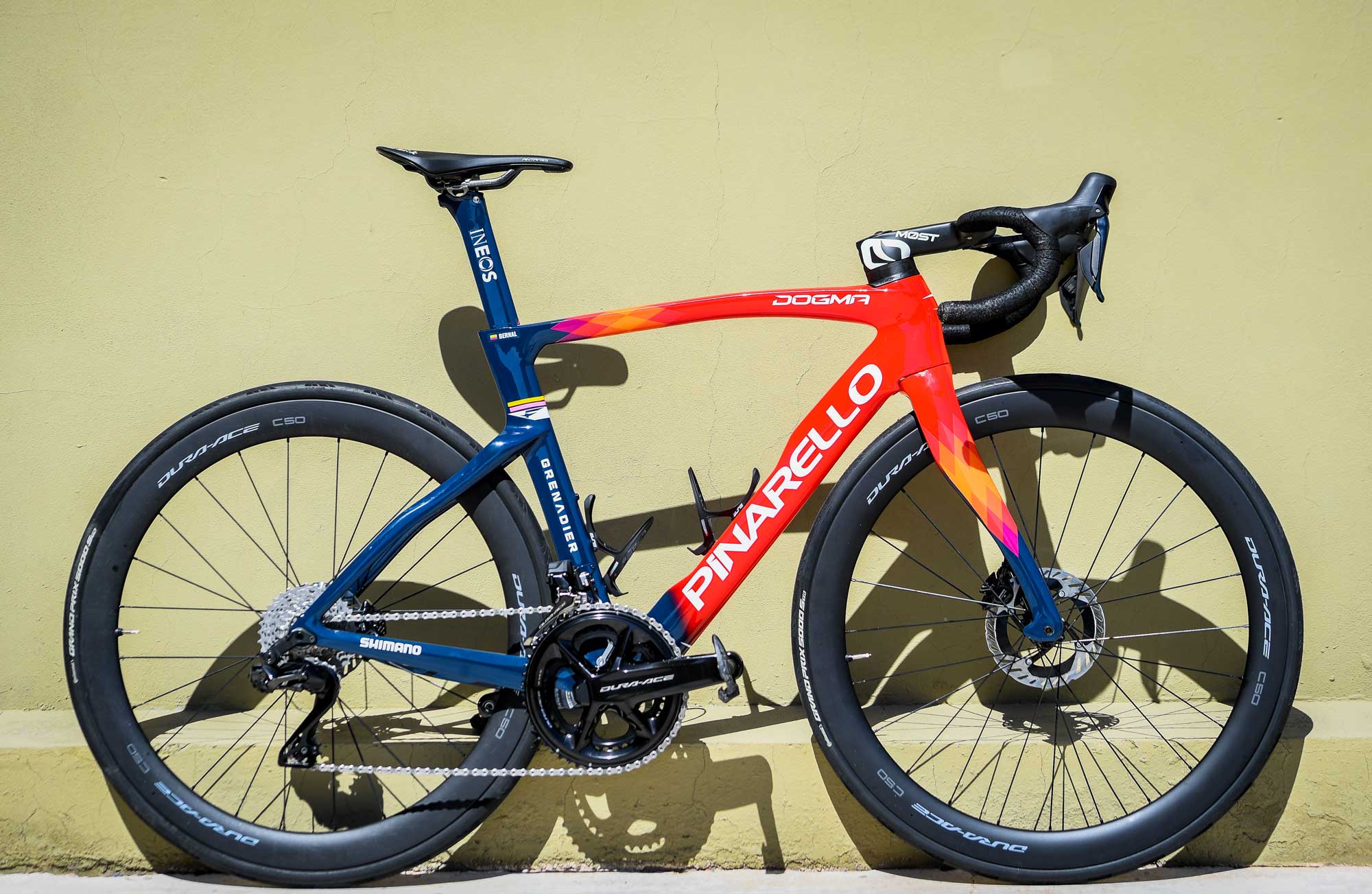 Pro bike: Egan Bernal's race-ready 2023 Pinarello Dogma F