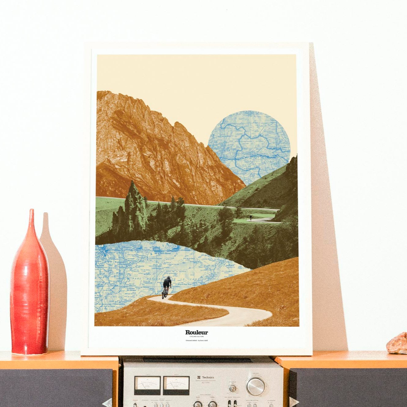 Art Print - ROULEUR ITALIA ORIZZONTI (Issue 22 Cover)
