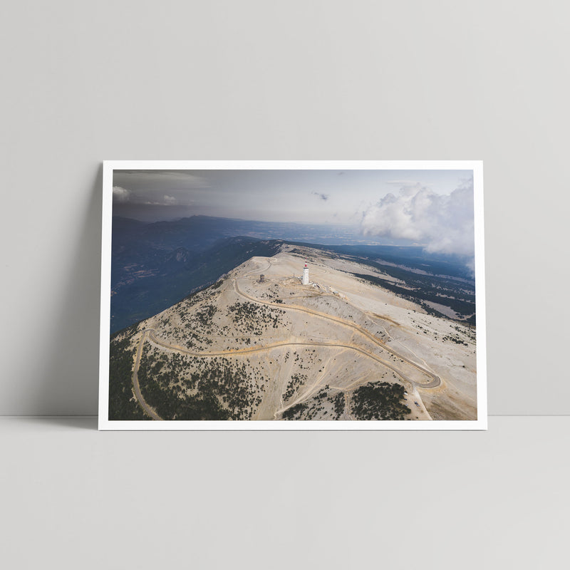 Ventoux | Into the clouds - Art Print - Daniel Hughes