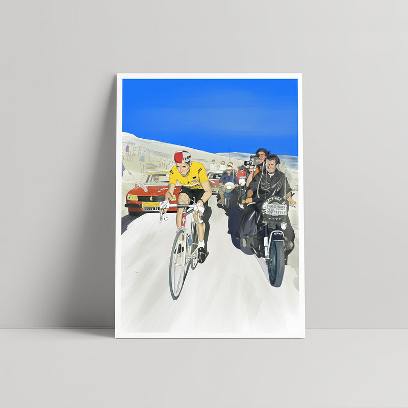 Eddy Merckx  - Art print - Pasche Design