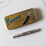 Rouleur x Kaweco Aluminium Rollerball Pen - Silver + Engraved logo