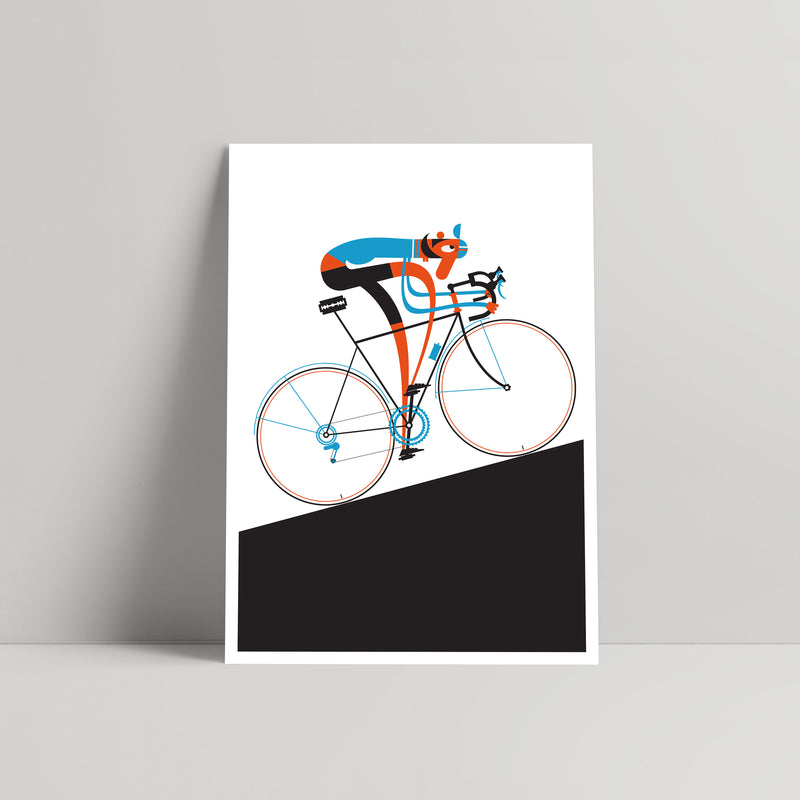 Le Grimpeur - Art print - Mick Marston