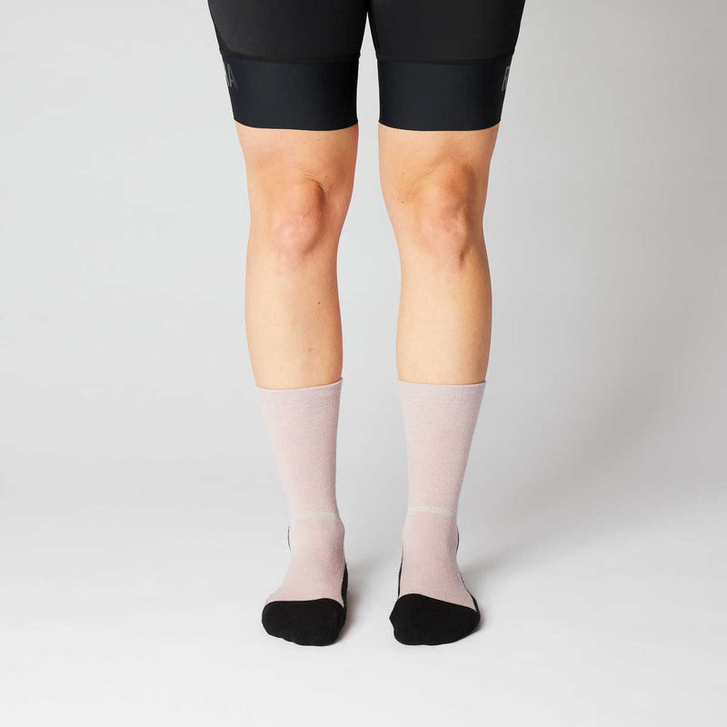 Fingerscrossed Merino Socks  - Dusty Pink