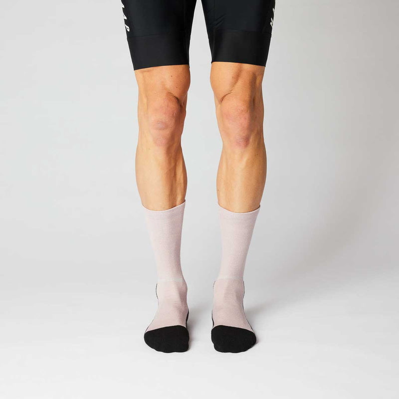 Fingerscrossed Merino Socks  - Dusty Pink