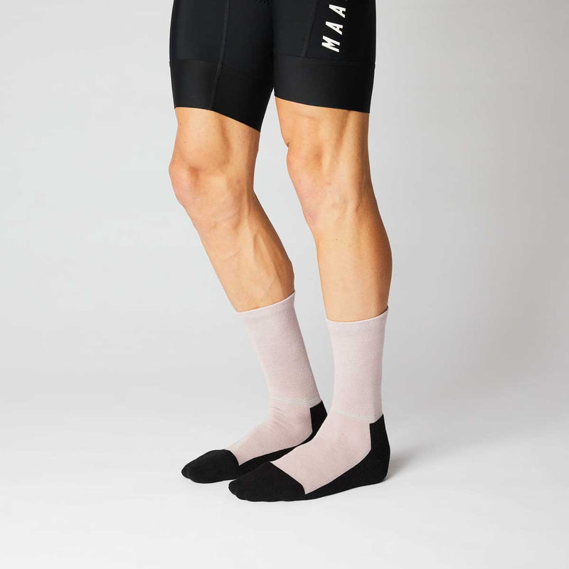Fingerscrossed Merino Socks  - Dusty Pink
