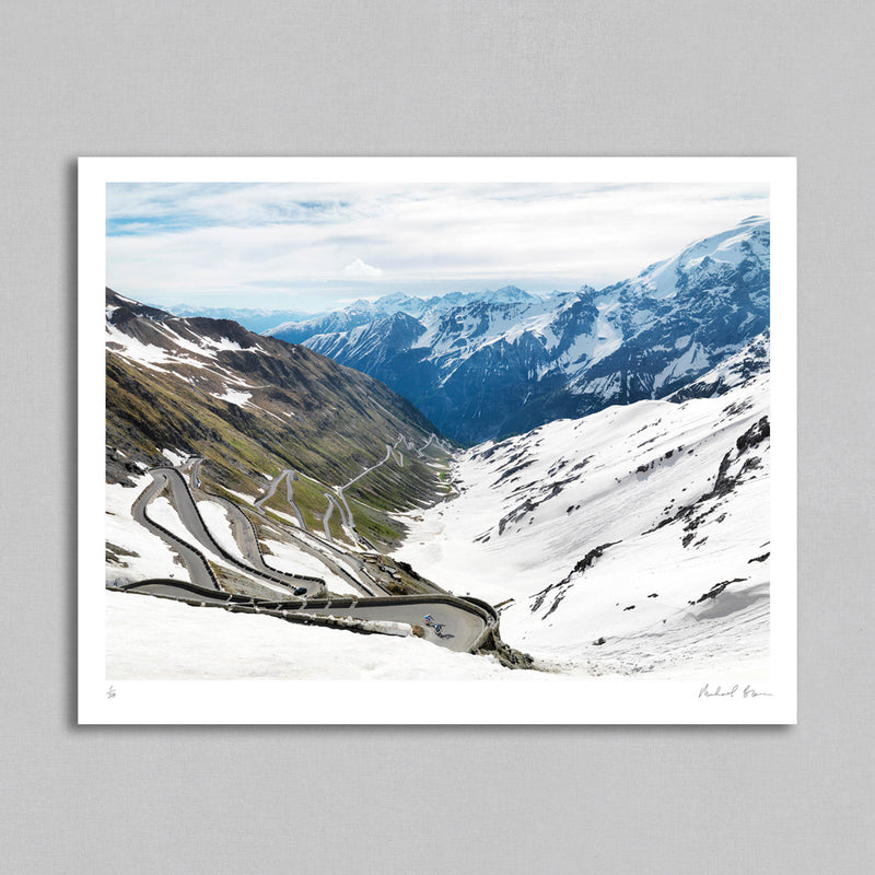 Passo Stelvio 01 - Art print - Michael Blann