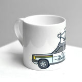 Rouleur Team Cars Bone China Mugs
