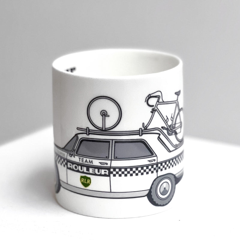 Rouleur Team Cars Bone China Mugs