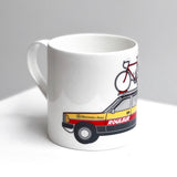 Rouleur Team Cars Bone China Mugs