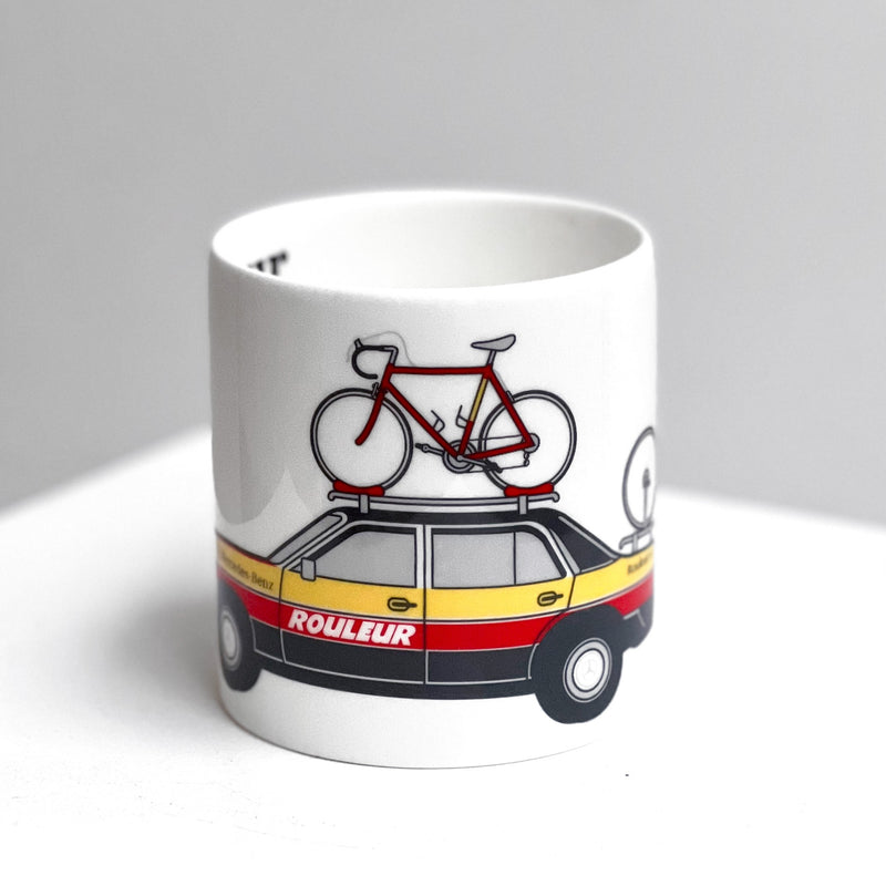 Rouleur Team Cars Bone China Mugs