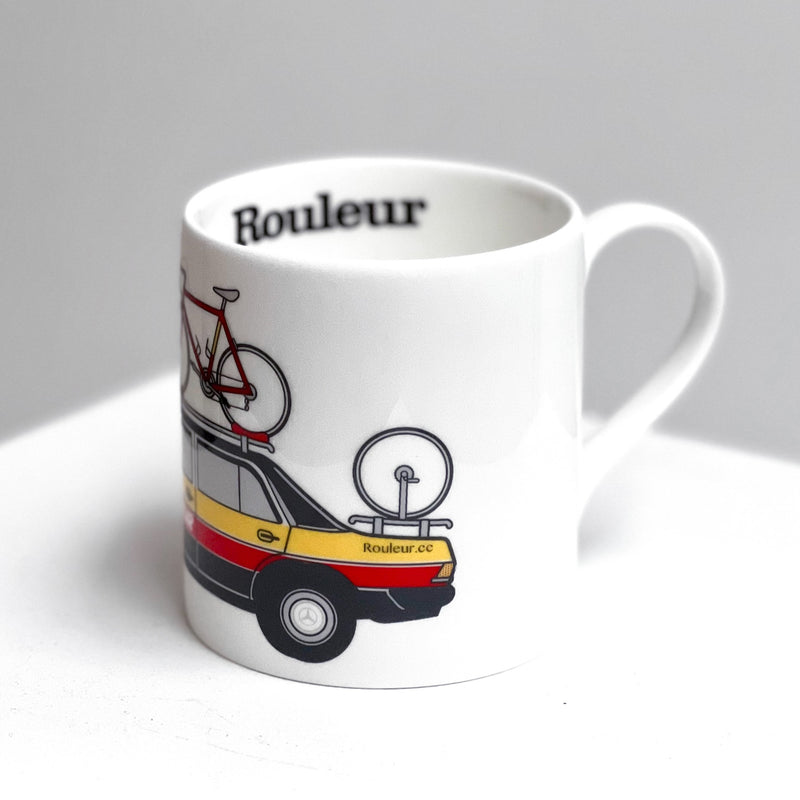 Rouleur Team Cars Bone China Mugs