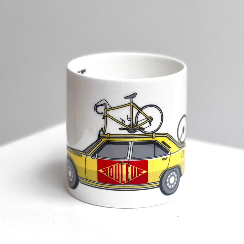 Rouleur Team Cars Bone China Mugs