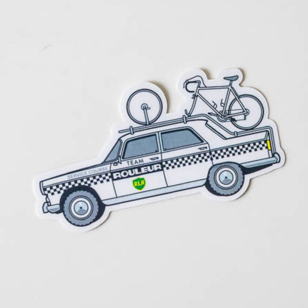 Rouleur Team Cars Vinyl Stickers - Individual