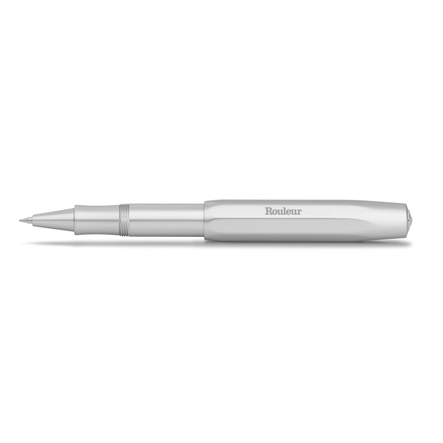 Rouleur x Kaweco Aluminium Rollerball Pen - Silver + Engraved logo