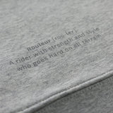 Rouleur Logo Organic Sweatshirt - Unisex - Grey