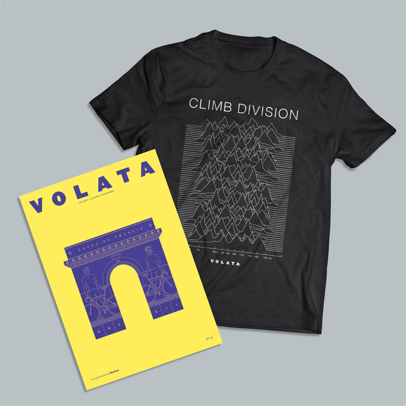 Pack Montañas del Tour: VOLATA#34 + Camiseta Climb Division