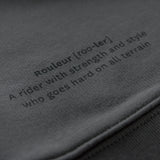 Rouleur Logo Organic Women's Sweatshirt - Charcoal