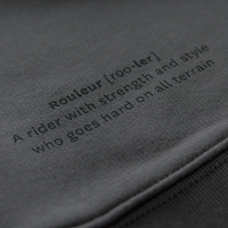 Rouleur Logo Organic Women's Sweatshirt - Charcoal
