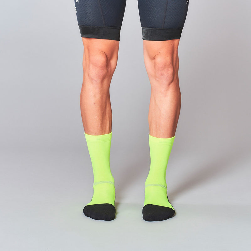 Fingerscrossed Merino Socks - Neon - Rouleur