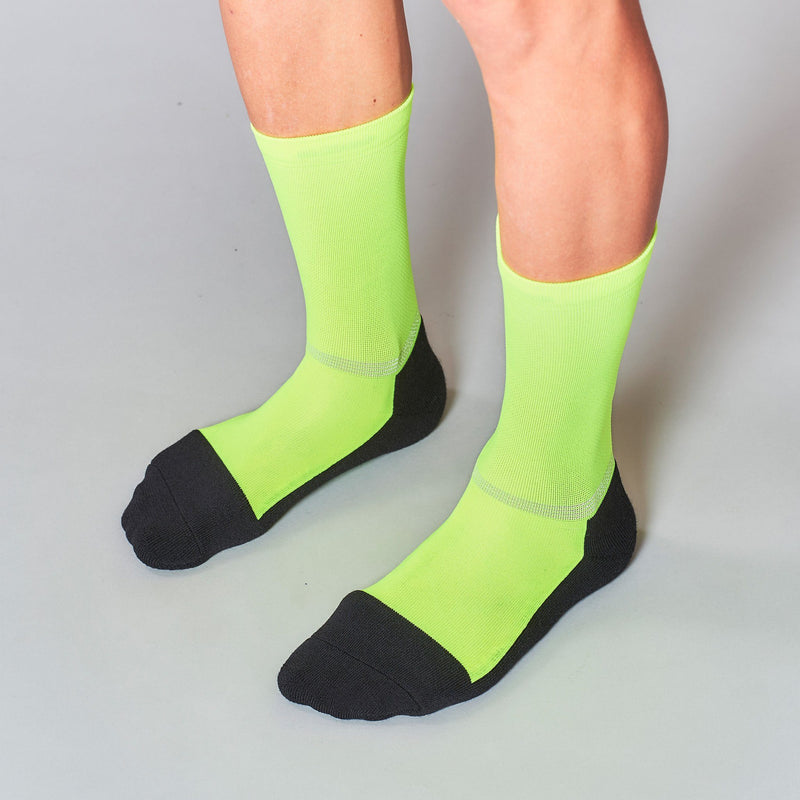 Fingerscrossed Merino Socks - Neon - Rouleur
