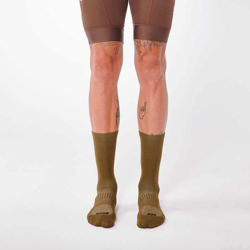 Fingerscrossed Off-Road Socks - Olive Socks Fingerscrossed 