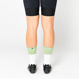 Fingerscrossed Socks - Block - Jade/White - Rouleur