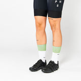 Fingerscrossed Socks - Block - Jade/White - Rouleur