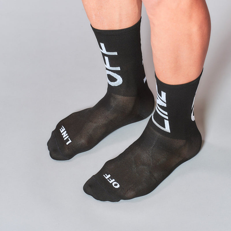 Fingerscrossed Socks - Offline - Black - Rouleur