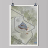 Landmarks - Muur Van Geraardsbergen - Art Print