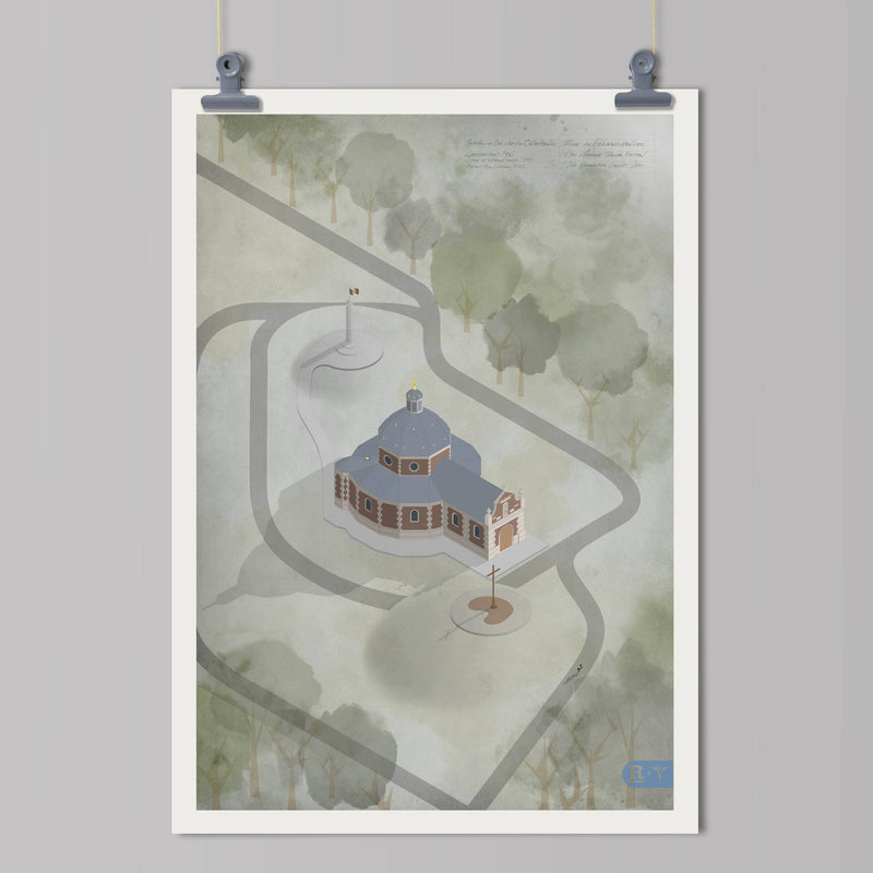 Landmarks - Muur Van Geraardsbergen - Art Print