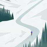 Panache Art Print - Hampsten '88 Art Print The Handmade Cyclist 