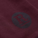 Rouleur Logo - Organic Sweatshirt - Burgundy - Rouleur