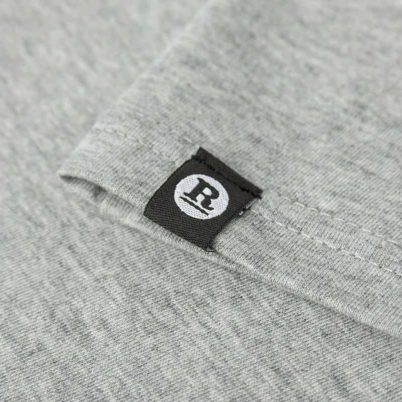Rouleur Logo Organic T-Shirt – Tonal Grey - Rouleur