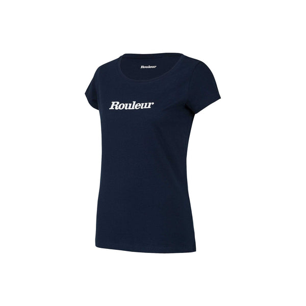 Rouleur Logo Women's T-Shirt - Navy - Rouleur