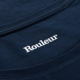 Rouleur Logo Women's T-Shirt - Navy - Rouleur